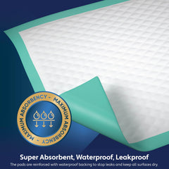 Munfix 5-layer pad provides strong protection for overnight incontinence.