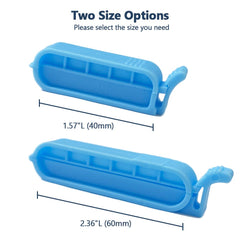 MUROCEA peritoneal bag clamp 60mm fits larger bags for reliable sealing.