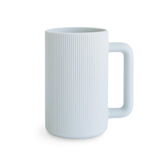 Mushie bath rinse cup front view for gentle, controlled rinsing.