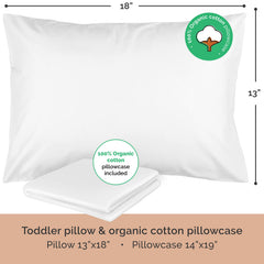 My Little North Star organic pillowcase in 100% cotton, breathable and gentle.