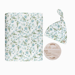 MY LITTLE ZONE newborn hat set completes the look for cozy moments.