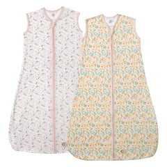 MY LITTLE ZONE sleep sack 12-18 months in pink floral with breathable warmth for safe sleep