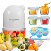 MYAYLYGO baby food-maker-set shown in compact design for quick meal prep.