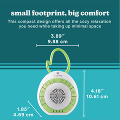 MyBaby heartbeat sound option provides a gentle rhythm for baby naps.