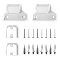 MYPIN retractable baby gate brackets for secure wall mounting and effortless installation.