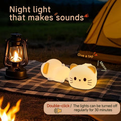 Myratts cat night light RGB color mode adds versatile mood lighting
