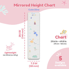 MYRO Mirror shatterproof acrylic panel – safe, durable surface for kids' spaces.