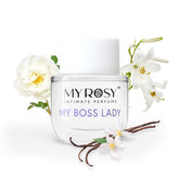 MYROSY Lady Deodorizing Perfume Oil bottle for on-the-go freshness.