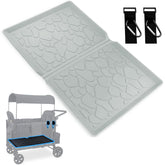 Myvikcar W2 all-weather mat grey, closed view with snug wagon fit