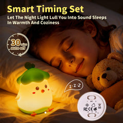 Myzztek Veggie Chick Lamp USB rechargeability keeps charging simple