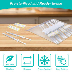 Nakyegop storage bags keep samples organized and protected during handling.