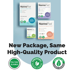 NannoPad super pad demonstrates high absorbency for heavier flow days.