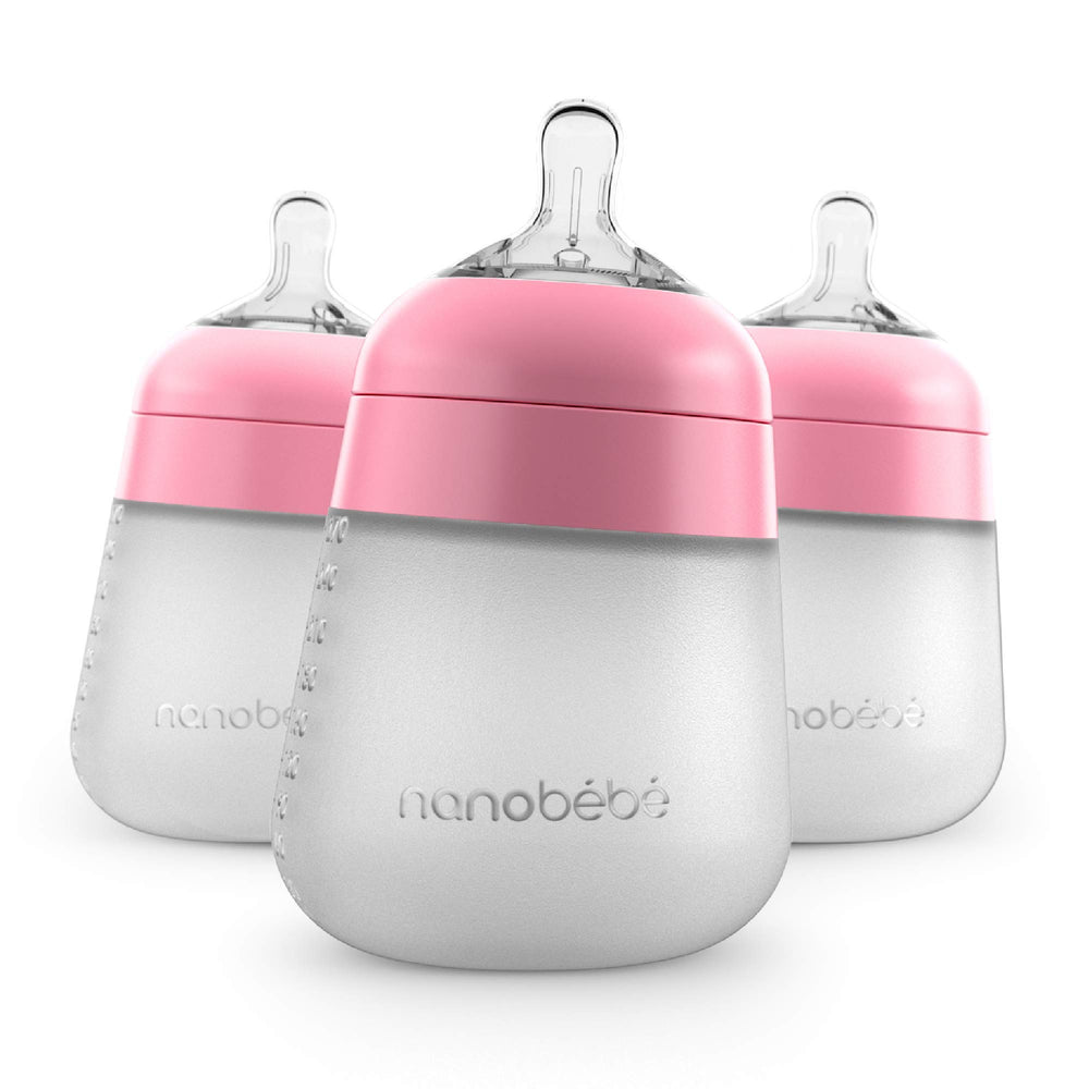 Nanobebe Flexy bottle with anti-colic venting for calmer feeds