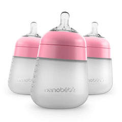 Nanobebe Flexy bottle with anti-colic venting for calmer feeds