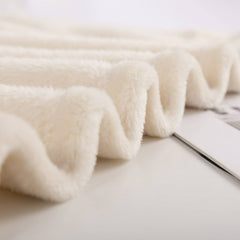 NANPIPER baby blanket reinforced edge stitching for durability