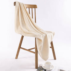 NANPIPER baby blanket reversible plush for dual textures and comfort