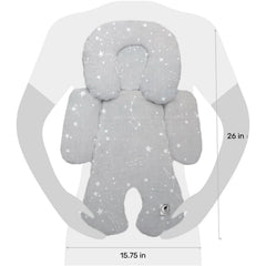 NAP 100% cotton cushion offers soft comfort for newborns in car seats