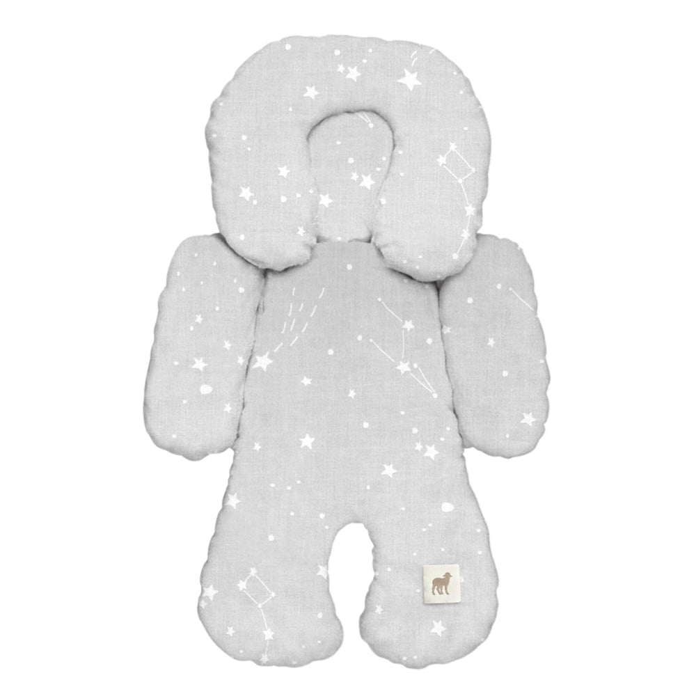 NAP baby car seat insert with constellations head support for added security
