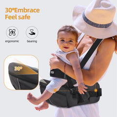 NASSBON hip seat pocket storage for essentials during outings