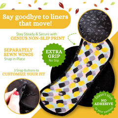 Natissy breathable daily freshness liner promotes dryness and comfort