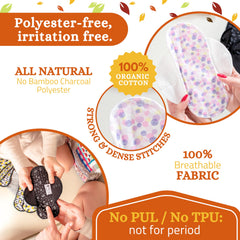 Natissy moisture-wicking layer keeps you feeling fresh.