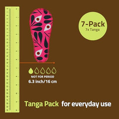 Natissy liner labeled for daily discharge use, breathable and comfortable