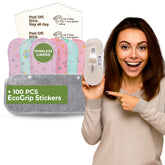 Natissy Wingless Panty Liner adhesive-sticker closeup for secure daily wear