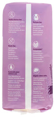 Natracare Maxi Pads Super with double absorbent core keep you dry.