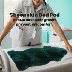 Natural Design Architecture Lifestyle N bed mat application offers gentle support on the mattress.
