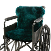 Natural Design Architecture Lifestyle N emerald sheepskin seat pad designed for comfortable seating.