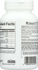 Natural Factors MenoSense Veg-Capsules serving size illustration with 1 capsule for flexible dosing.