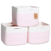 NaturalCozy storage cubes show folded-structure that keeps shape.
