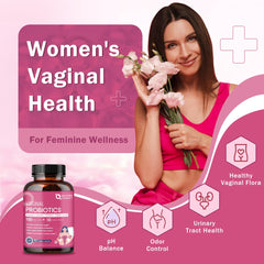 Nature Target vaginal probiotics capsules close-up highlighting high potency.