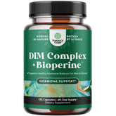 Natures Craft DIM supplement bottle ready for daily hormone balance.
