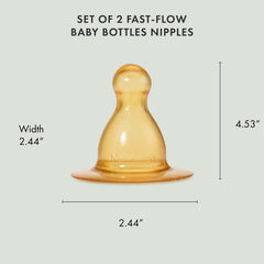 Natursutten BPA-free nipple packaging emphasizes safe, eco-friendly materials.