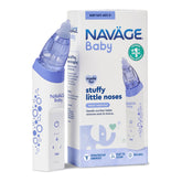 Navage Baby Nasal Aspirator front view highlighting compact design for quick bedside use