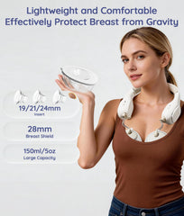 Secure anti-leak cups with triple seal for reliable pumping.