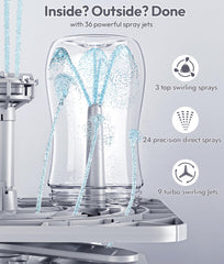 NCVI storage mode keeps cleaned items ready for next feeding.