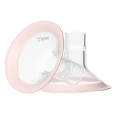 NCVI 21mm flange with soft rim for skin-friendly comfort