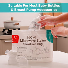 NCVI breast pump accessory sterilizer bag for hygienic gear