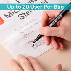 NCVI pacifier sterilization bag for safe storage and quick sanitization