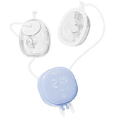 NCVI wearable pump motor clip shown for hands-free pumping during daily activities.