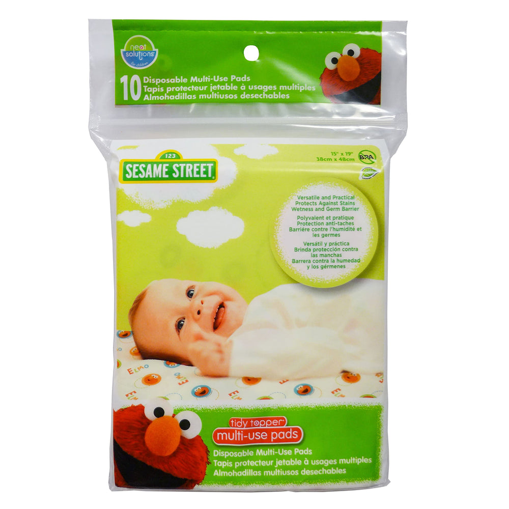 Neat Solutions Sesame Street Potty Topper packaging for on-the-go protection
