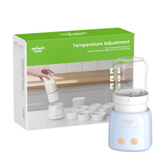 NehNeh Baby bottle warmer with 9 adapters for universal bottle fit and convenience