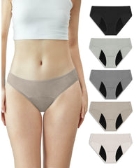 Neione period underwear in soft modal bikini style for everyday comfort.
