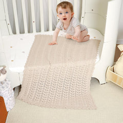 Neiwech crib blanket for nap time and cozy cuddles.