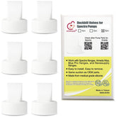 Nenesupply duckbill valves front view, replacement parts for Spectra pumps