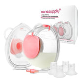 NENESUPPLY Handsfree Collection Cups close-up showing discreet pumping design.