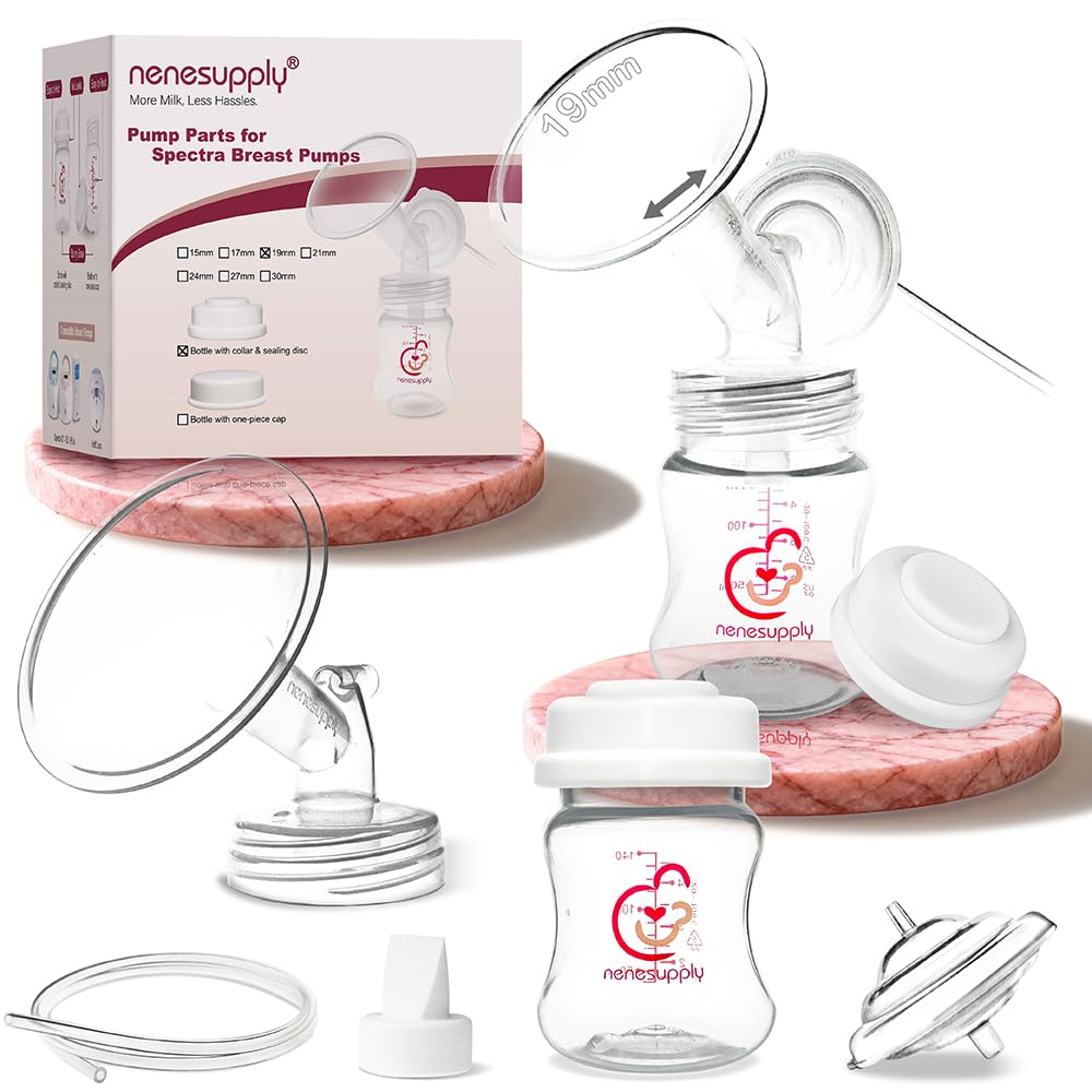 Nenesupply Spectra-compatible 19mm flange for a comfortable pumping fit