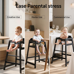 Neoflavie chair shows anti-slip foot pads protecting floors and aiding safety.